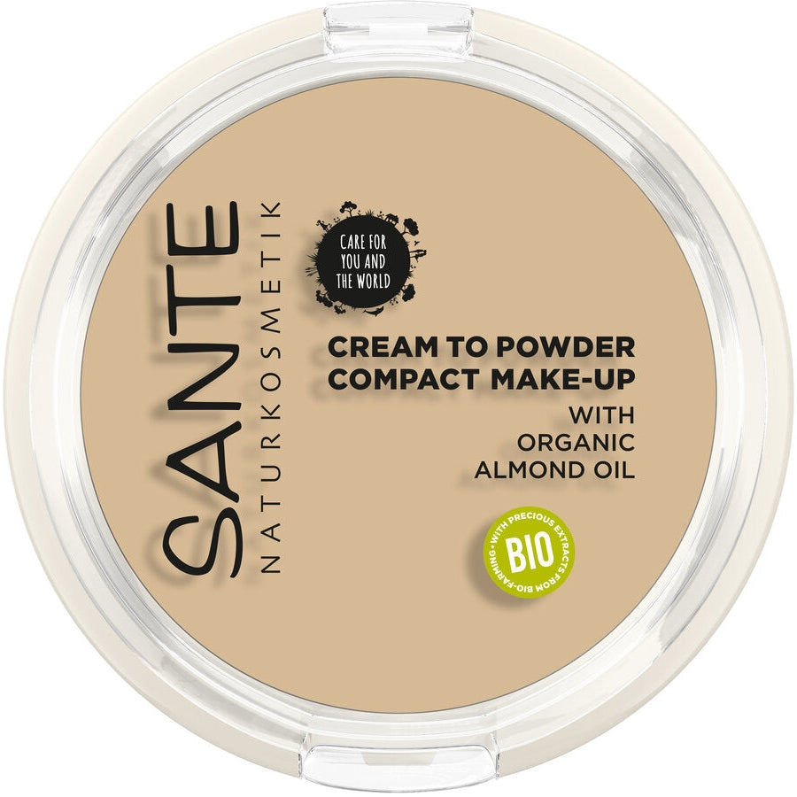 Flawless Natural – Sante firstorganicbaby Cool 01 - Finish Ivory Compact Make-up