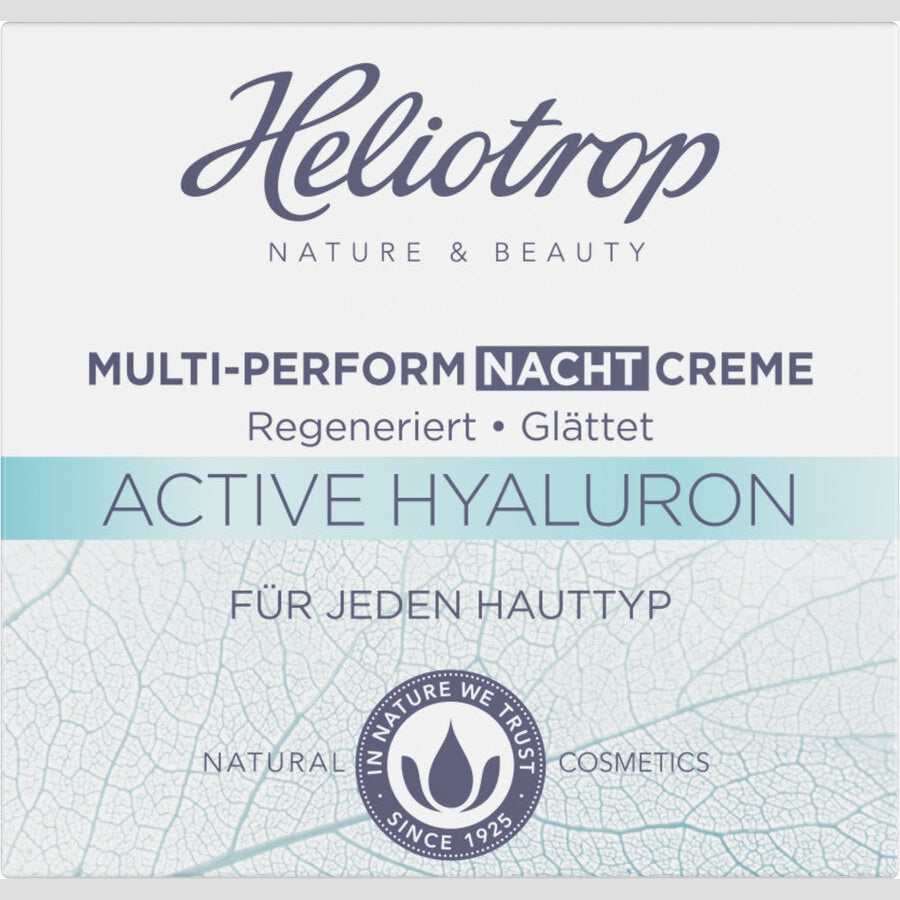 Heliotrop Active Hyaluron Hydrate Skin Cream Night MP firstorganicbaby Reduce Wrinkles, – 