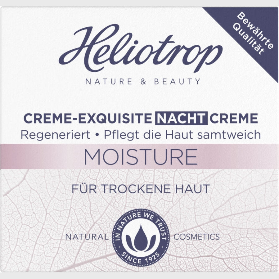 Heliotrop Moisture Creme - Luxurious Night Cream – firstorganicbaby