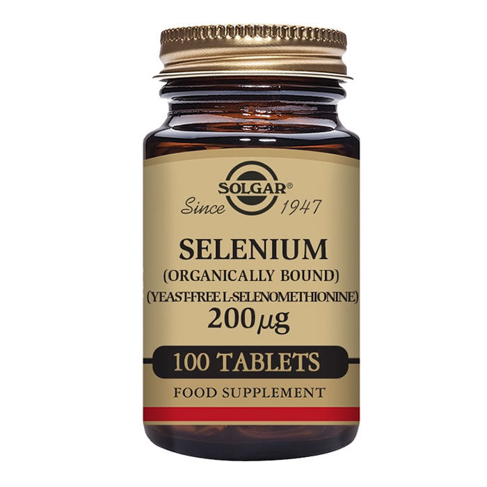 Solgar Selenium 200mcg 100 Tablets