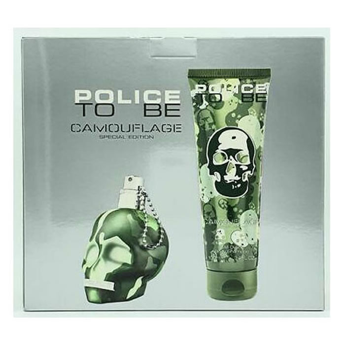 Police To Be Camouflage Eau De Toilette Spray 40ml Set of 2