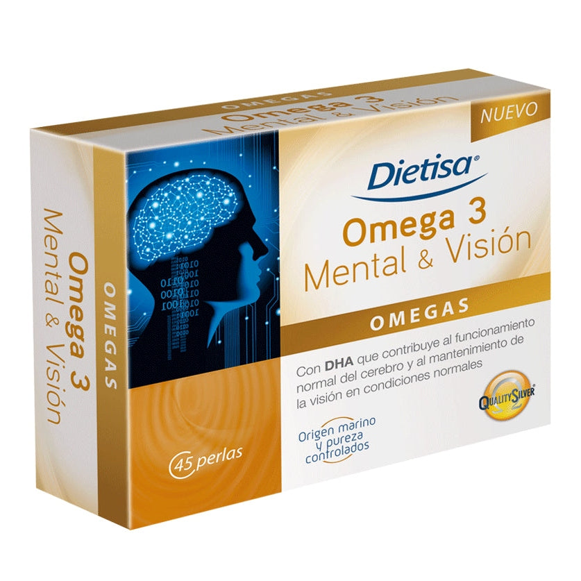 Dietisa Omega 3 Mental y Vision 45 Perlas