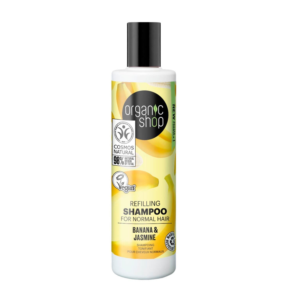Organic Shop Banana Refillin shampoo for Normal Hair 280ml