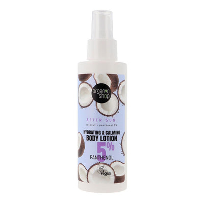 Organic Coconut Body Lotion with Hydrating 5% Panthenol - 150ml