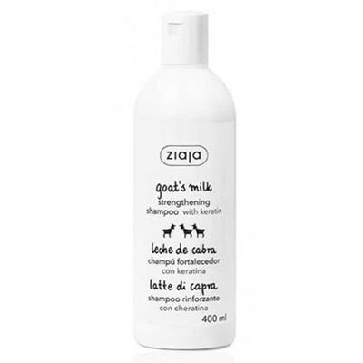Experience Stronger Hair with Ziaja Goat's Milk Shampoo with Keratin • 400ml