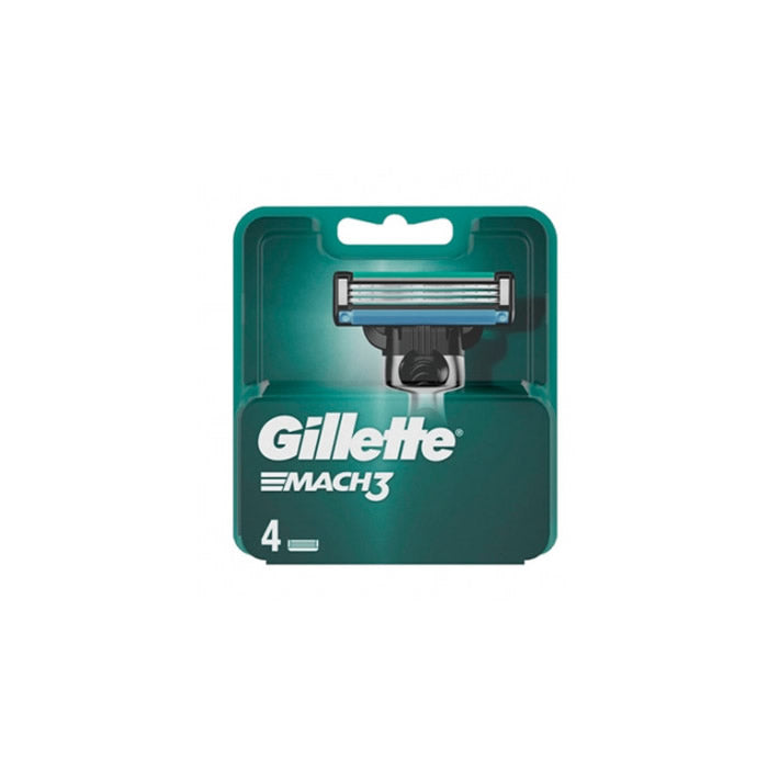 Gillette Mach3 4-Unit Refill Pack: Keep Your Shave Sharp and Smooth