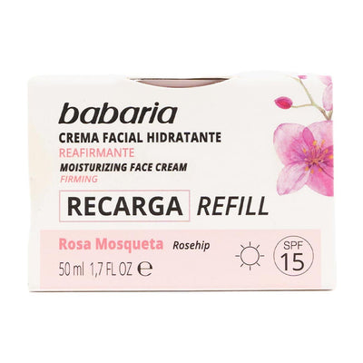 Babaria Rosa Mosqueta Facial Moisturising Firming Vegan Filling Cream 50ml
