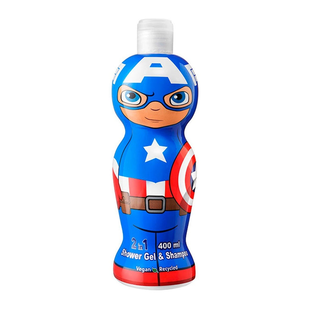 Marvel Air-Val Capitan America Gel y shampoo 1d400