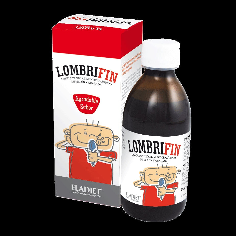 Eladiet Lombrifin Jarabe 250ml - Gentle Herbal Wormwood Syrup for Digestive Support