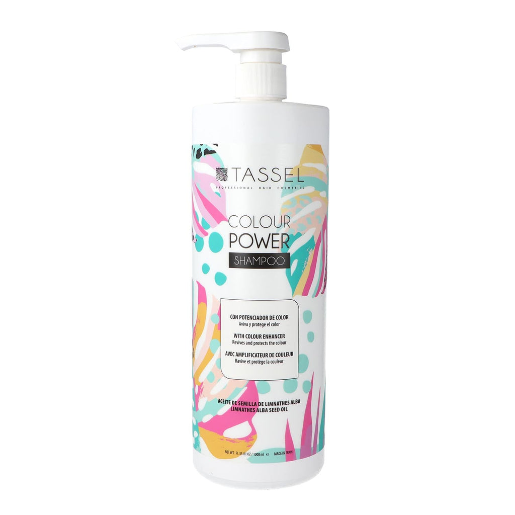 Transform Your Hair with Eurostil Colour Power shampoo 1000ml - Professional Strength Shampoo for Vibrant Colour Results!
