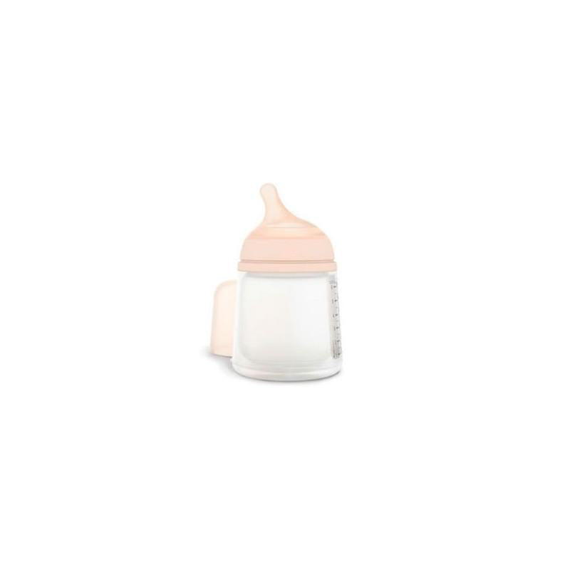 Suavinex Zero Anti-Colic Bottle Nipple Breastfeeding Silicone Mix 180ml provides seamless feeding for your baby, preventing colic and discomfort.