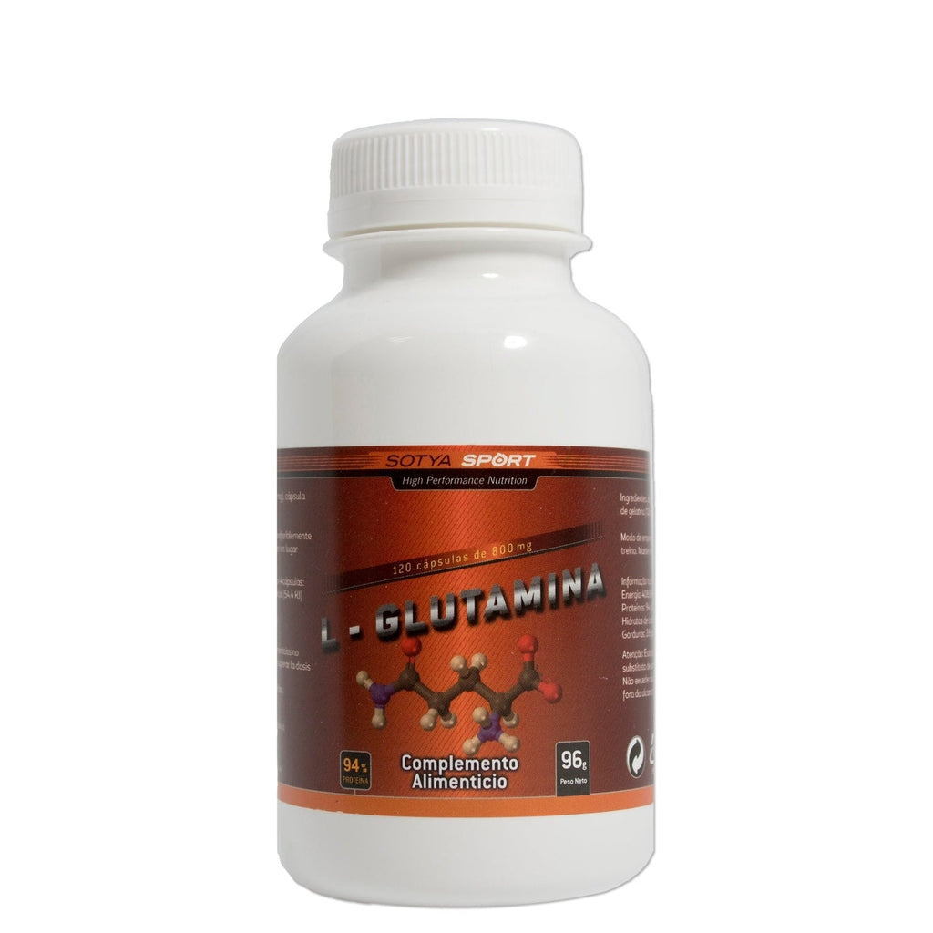 Boost Your Performance with Sotya L-Glutamine Capsules - 120 Caps