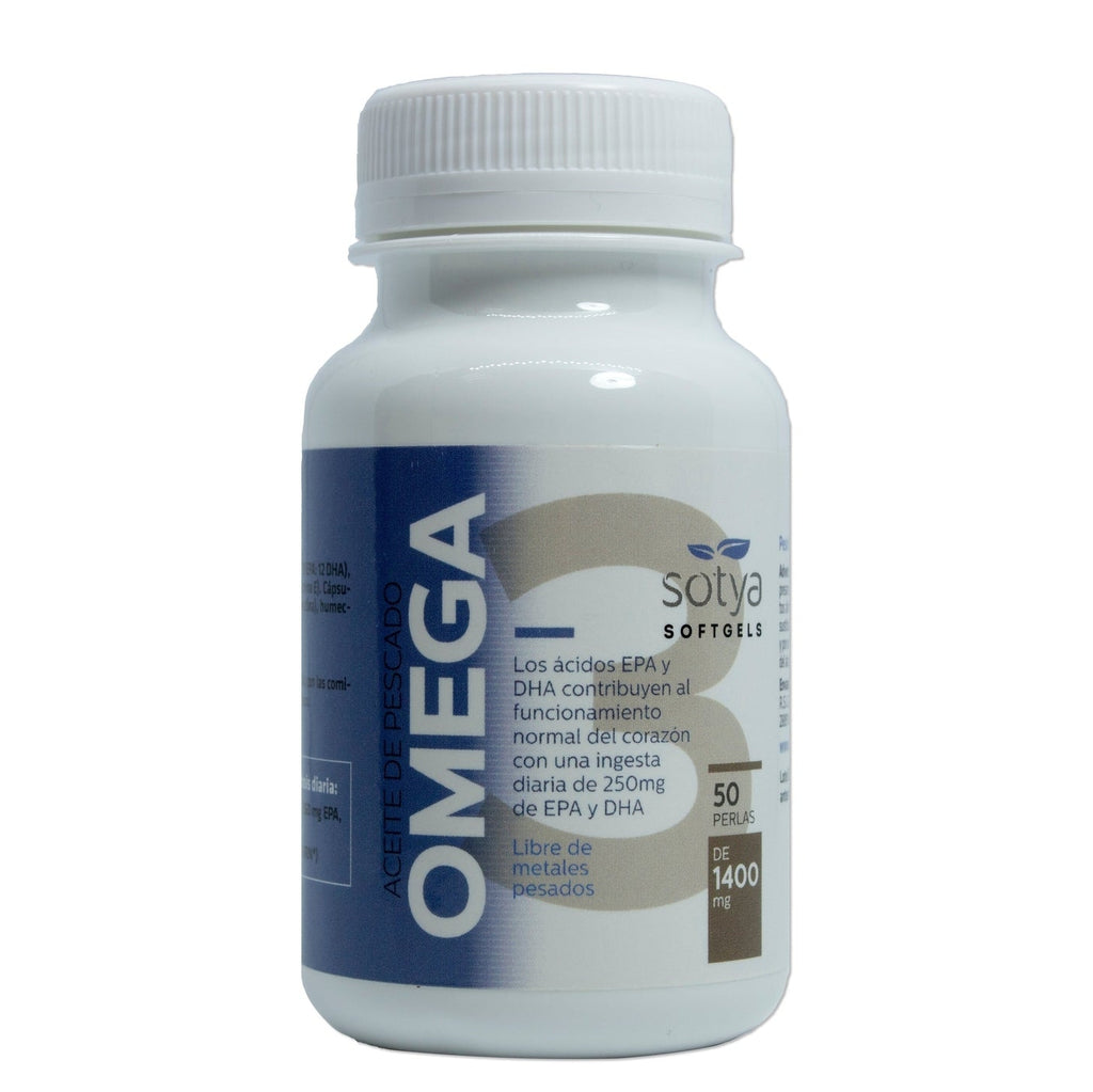 Sotya Omega 3 Fish Oil 1400 Mg 50 Softgels