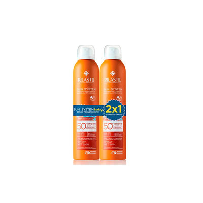 Rilastil Sun System Baby Spray Transparent SPF50+ Duo Pack