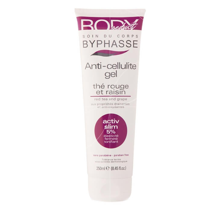Firm & Tone Byphasse Anti Cellulite Gel Red Tea & Grape 250ml