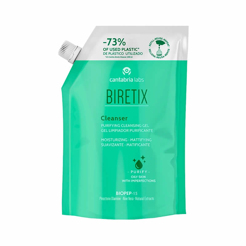 Biretix Cleanser Purifing Cleansing Gel Refill 400ml