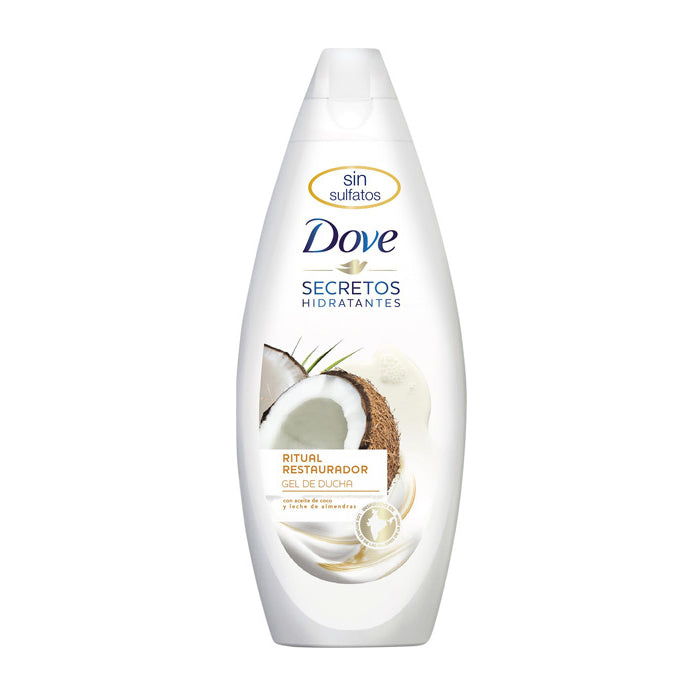Dove Nourishing Secrets Coconut Oil and Milk Almonds Body Wash 500ml