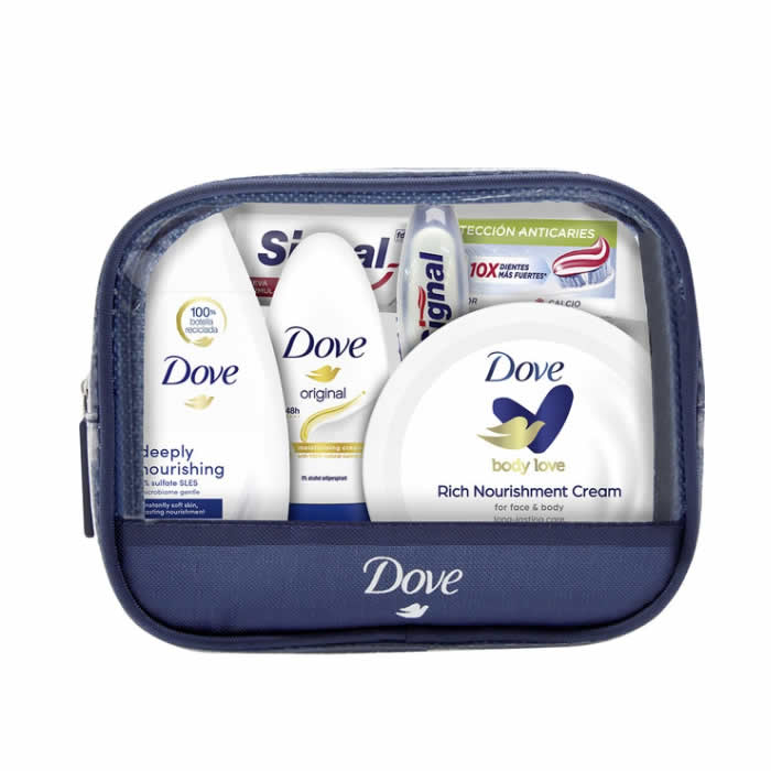 Dove Set of 6 Travel Kit Essentials for Your On-the-Go Lifestyle