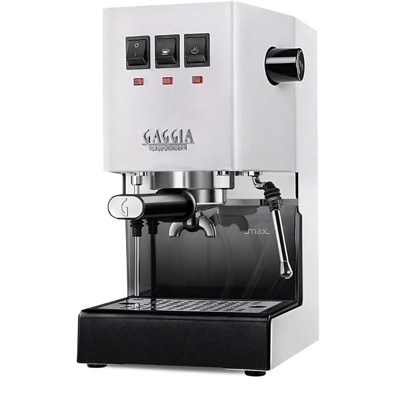 Gaggia Classic Evo weiß Espressomaschine: Klassisches Design, moderner Genuss!